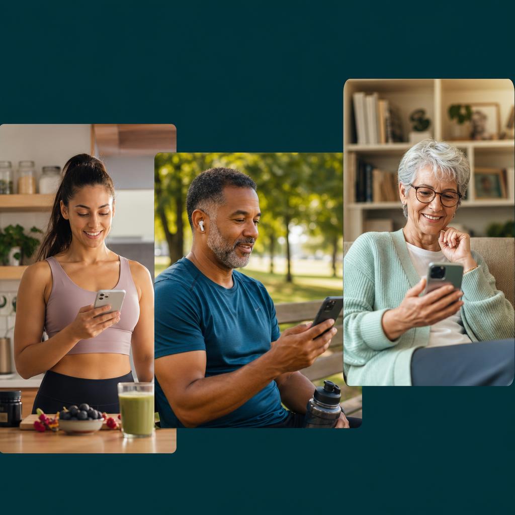 Family staying healthy together with Vitalis